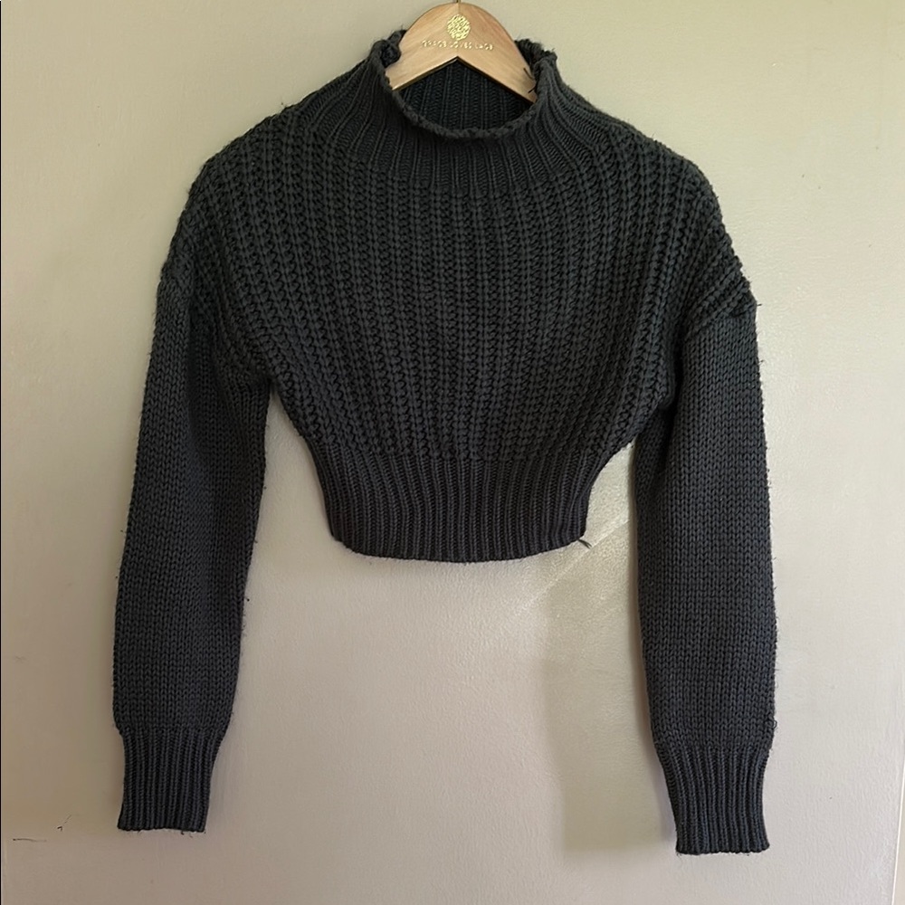 SHEIN Black Turtleneck Sweater